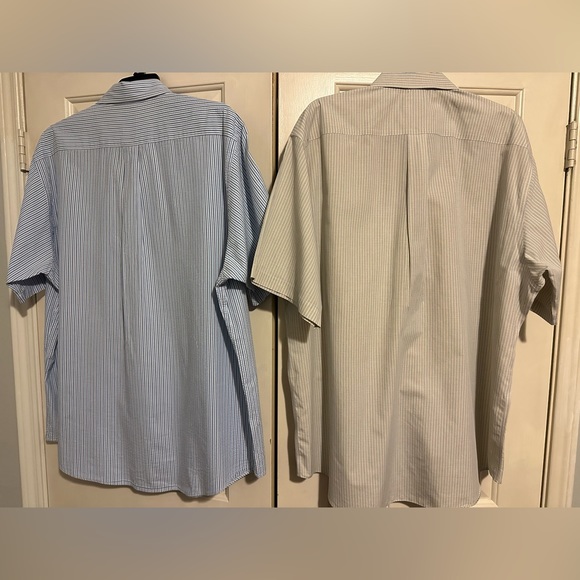 Brooks Brothers The Original Polo Shirt 346 Short Sleeve Button XL- Lot Of 2 - Picture 7 of 10